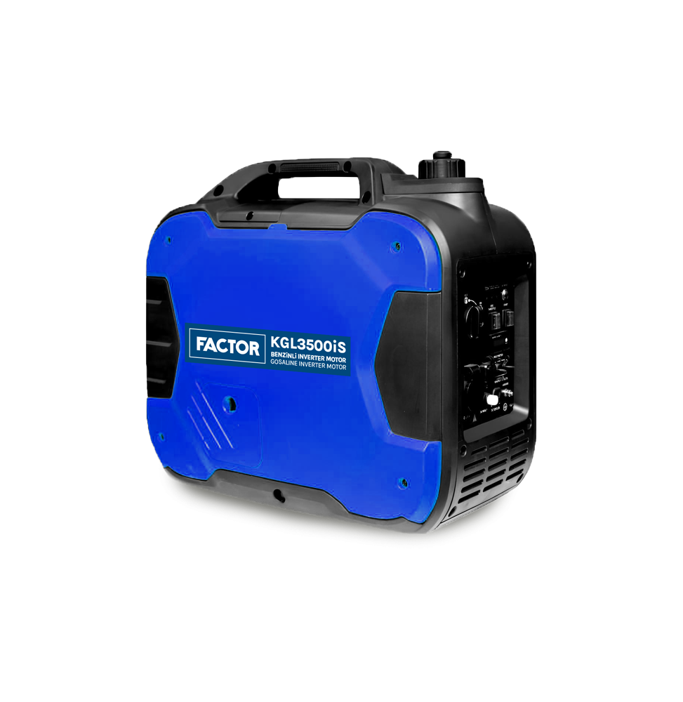 Factor KGL3500IS iNVERTÖRLÜ BENZİNLİ JENERATÖR 3.2 KW