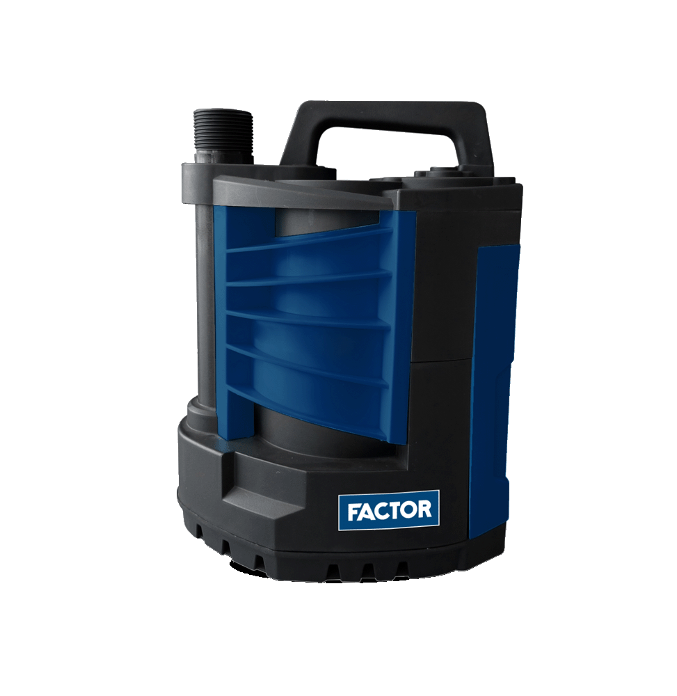 Factor GPD750Z DRENAJ POMPASI 750W Sıfırdan  Emiş
