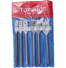 Topshop TH03111 6'LI AHŞAP YAPRAK MATKAP UCU SETİ