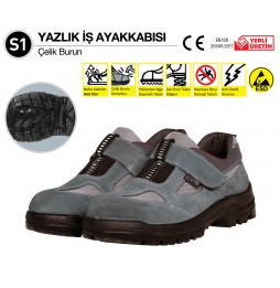 414 TB41231 S1 YAZLIK iŞ AYAKKABISI NO:45