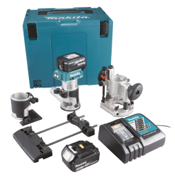 Makita DRT50RTJX9 AKÜLÜ FREZE SETİ 18V