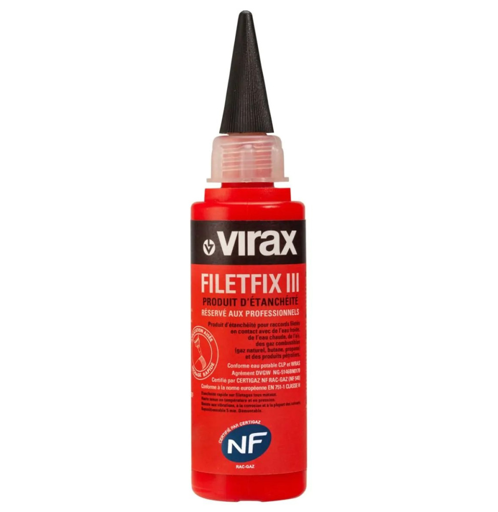 Virax FILETFIX III FILETFIX III SIZDIRMAZLIK SIVISI 60 ML