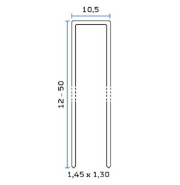 Bea 14/40 14 SERİSİ ZIMBA TELİ 40 mm