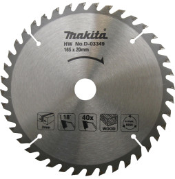 Makita D-03349 AHŞAP DAİRE TESTERE 165x40 DİŞ