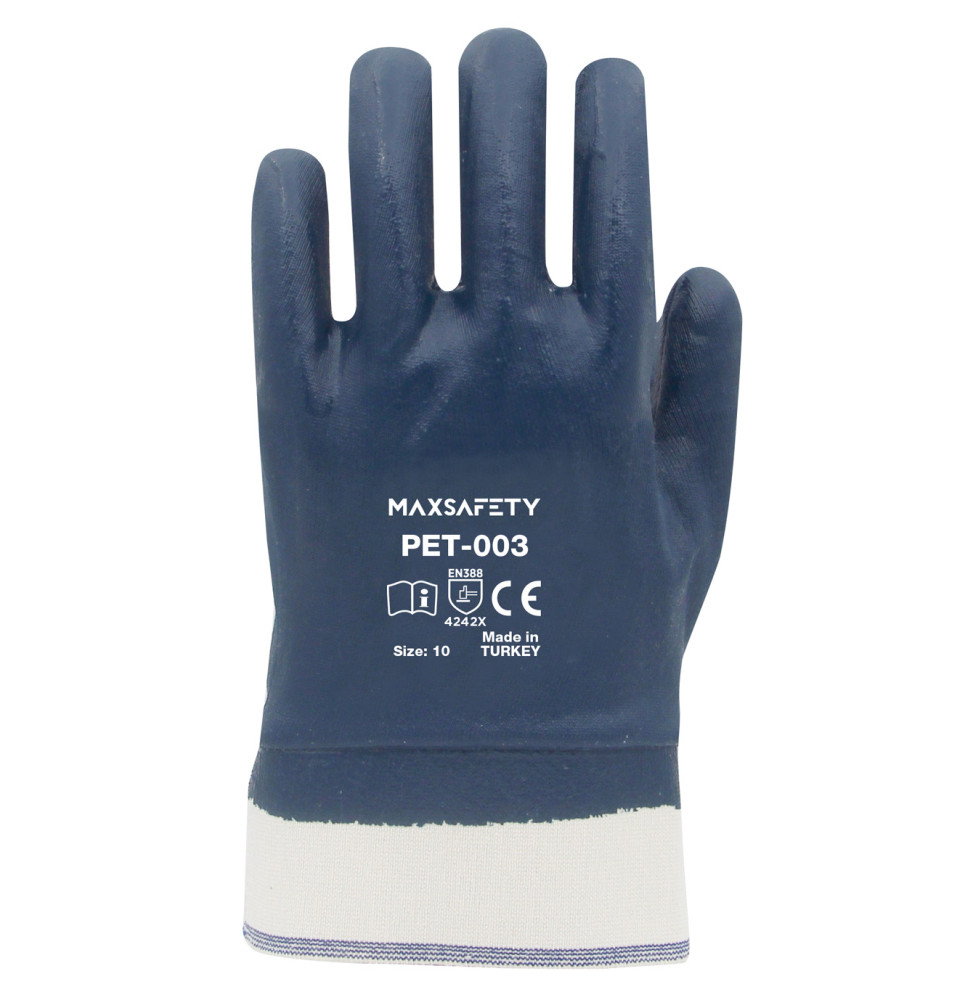 Max Safety PET-003-10 PETROLCÜ ELDİVENİ NO: 10
