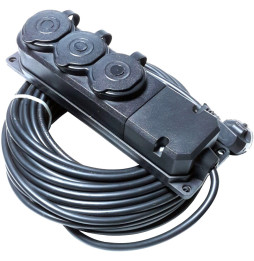 Topart TA01559 3 LÜ GRUP PRİZLİ UZATMA KABLOSU 30 mt